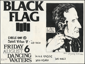 [Black Flag at Dancing Waters / Fri. Aug. 6 1982]