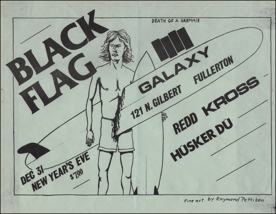 [Black Flag at Galaxy / New Years Eve Dec. 31 1982]