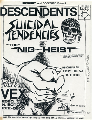 [Descendents at Vex / Fri. Jul. 8 1983]
