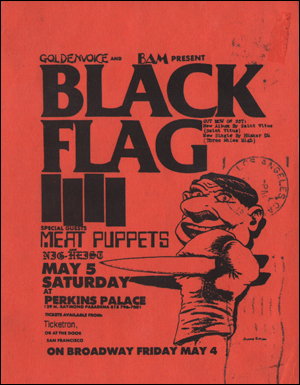 [Black Flag at Perkins Palace / Sat. May 5 1984][Small]