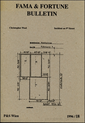 Fama & Fortune Bulletin : Christopher Wool / Incident on 9th Street