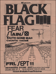 [Black Flag at Devonshire Downs [You Are Neccesary TAN] / Fri. Sep. 11 1981]