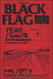 [Black Flag at Devonshire Downs / Fri. Sept. 11, 1981 [Red]]
