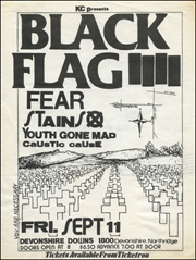 [Black Flag at Devonshire Downs [You Are Neccesary WHITE] / Fri. Sep. 11 1981]