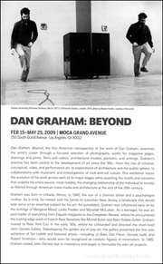 Dan Graham : Beyond