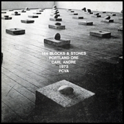 144 Blocks & Stones / Portland Ore / Carl Andre / 1973 / PCVA / For Robert Smithson (1938 - 1973)