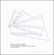 Schematic of Frank Stella's 