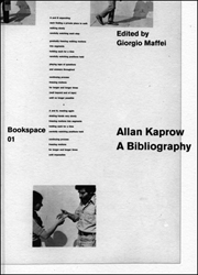 Allan Kaprow : A Bibliography