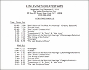 Les Levine's Greatest Hits