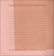 Agnes Martin : New Paintings