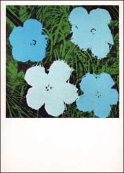 Andy Warhol / fleurs / flowers / Blumen / 1964