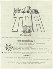 TDA (the day after) the Conspiracy 8