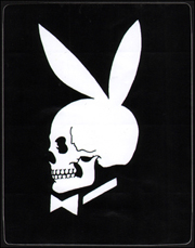 Skull Bunny Sticker