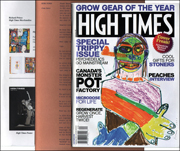 Richard Prince : Three Pieces of Ephemera from the High Times Series