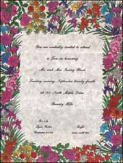 Invitation to a Love-in Honoring Mr. and Mrs. Irving Blum