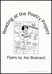 Reading at the Poetry Project : Flyers by Joe Brainard