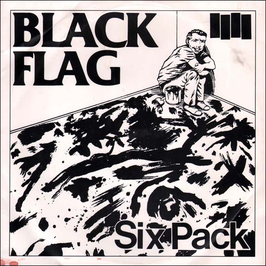 Black Flag : Six Pack [10 1/8 Inch 45 RPM Single]
