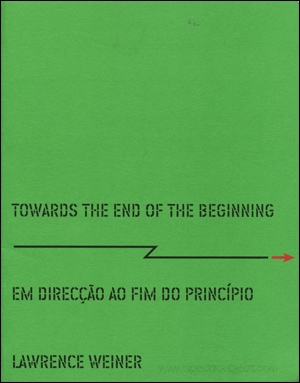 Towards the End of the Beginning / Em Direcção ao fim do Princípio