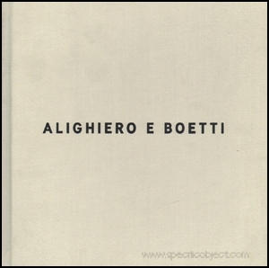 Alighiero e Boetti