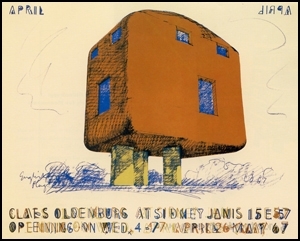 Poster : Claes Oldenburg [Claes Oldenburg at Sidney Janis / English Plug]