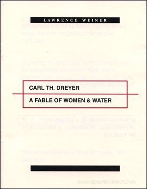Carl Th. Dreyer : A Fable of Women & Water