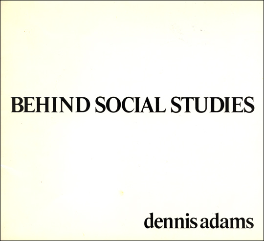 Behind Social Studies