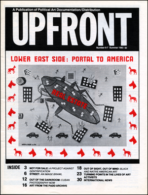 UPFRONT : A Publication of PADD (Political Art Documentation and Distribution)