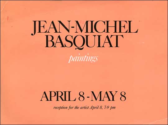 Jean-Michel Basquiat : Paintings
