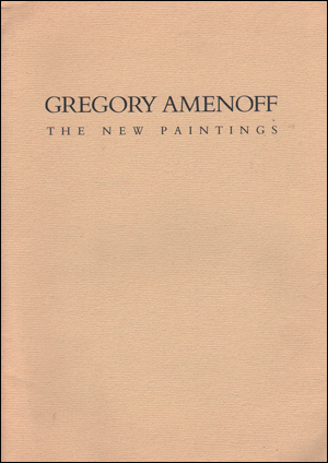 Gregory Amenoff : The New Paintings