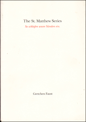 The St. Mathew Series : so schlafen unsre Sünden ein