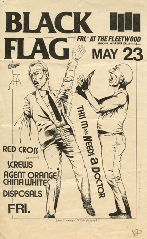 [Black Flag at the Fleetwood [This Man Needs a Doctor] / May 23 Fri.]