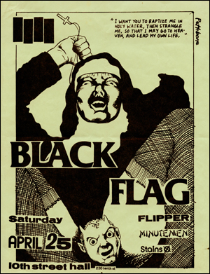 [Black Flag at 10th Street Hall / Saturday April 25]