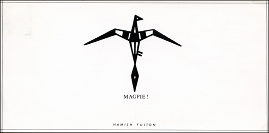 MAGPIE! Hamish Fulton