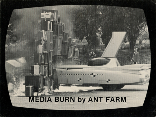 Antfarm Porn - Media Burn by Ant Farm - Specific Object