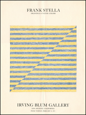 Frank Stella : Drawings & Water Colors