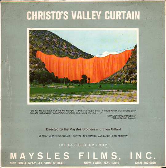 Christo's Valley Curtain