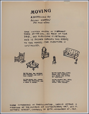 Moving : A Happening by Allan Kaprow (for Milan Knížák)