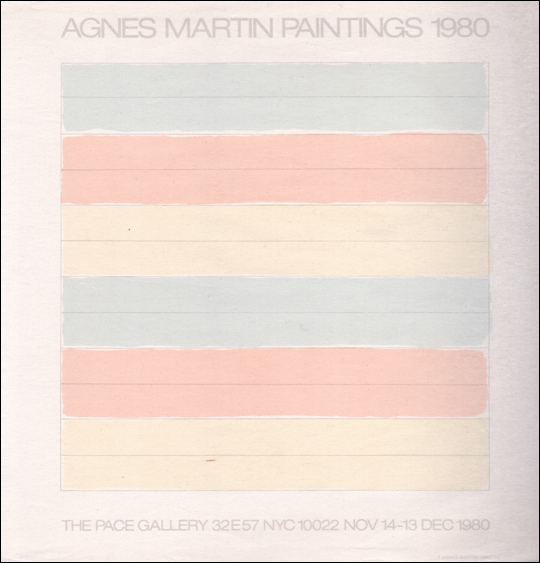 Agnes Martin : Paintings 1980