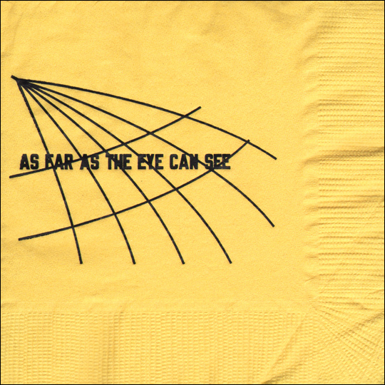 Lawrence Weiner : As Far as the Eye Can See