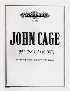 John Cage : 4' 33