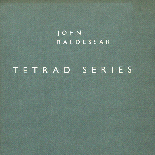 John Baldessari : Tetrad Series