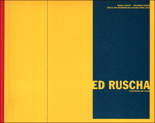 Ed Ruscha : Gunpowder and Stains