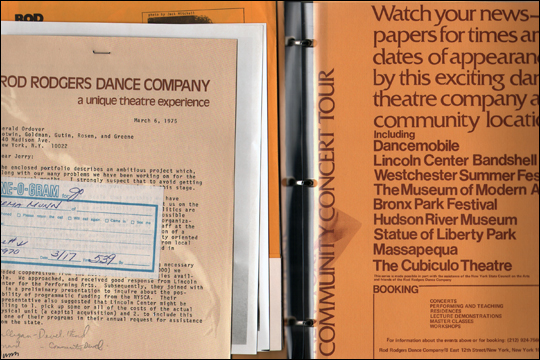 Rod Rodgers Dance Company Notebook Binder