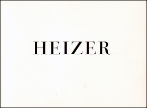 Michael Heizer : Recent Paintings