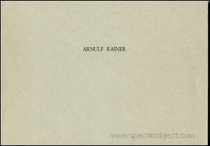 Arnulf Rainer : Gestische Handmalereien