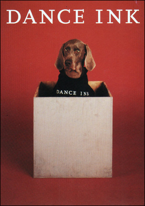 Dance Ink, Summer 1993 [ William Wegman Postcard ]