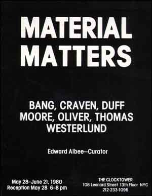 Material Matters