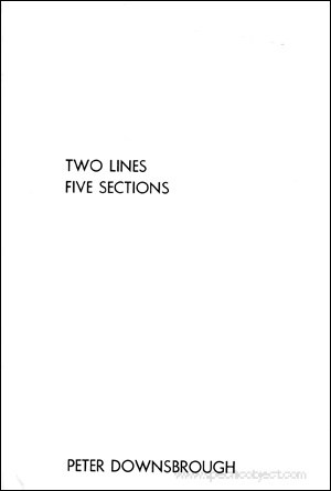 Two Lines, Five Sections