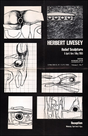 Herbert Livesey : Relief Sculpture