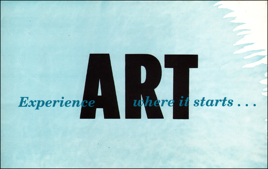 Experience Art Where it Starts... Join Artists Space Today!